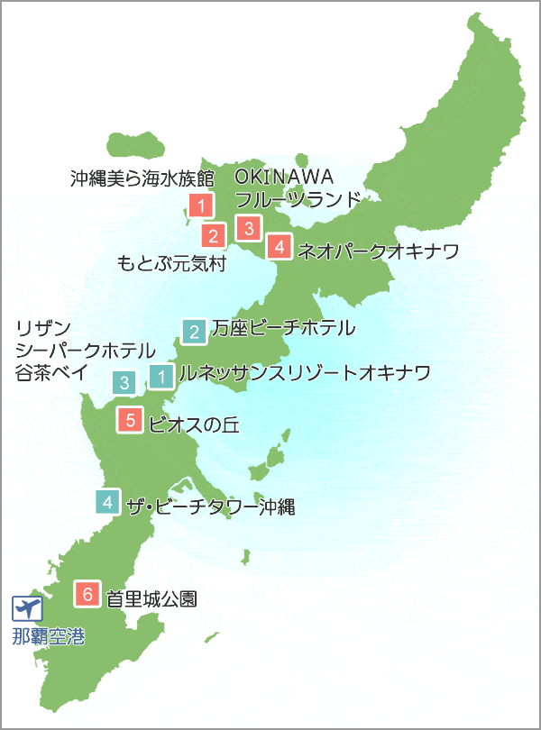 沖縄マップ・画像